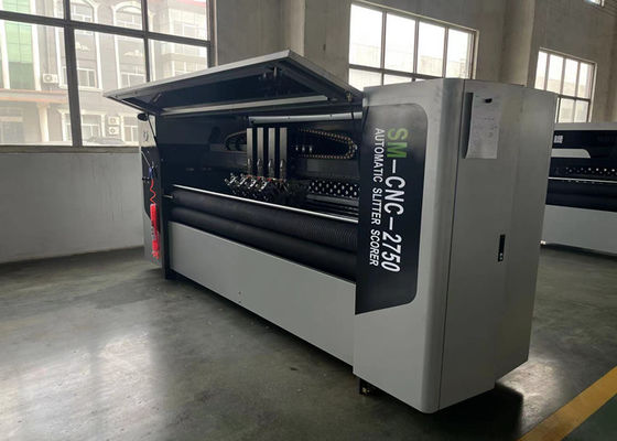 Máquina de puntería de cortador de cuchillas delgadas corrugada con 200 mm de longitud mínima de alimentación