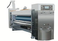 1200*2400mm Impresora de cartón flexo corrugado, máquina de cortar a presión para el embalaje de cajas