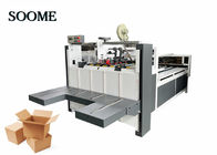 Máquina de pegamento de carpetas para cajas onduladas pegado plegable Min. tamaño abierto 800*290mm