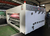 40-60pcs/min Velocidad de trabajo Caja de cartón máquina de fabricación con alimentador de cadena para la producción