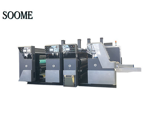 Economía 1 Color de cartón ondulado Flexo Printer Slotter Die Cutter para la fabricación de cajas pequeñas de impresión