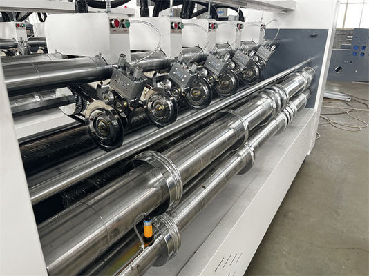 Fabricación de cartón de cartón corrugado con cuchilla delgada ajustada eléctrica