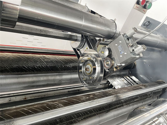 Máquina de ajuste eléctrico de hoja fina de corte de corte con alimentador manual