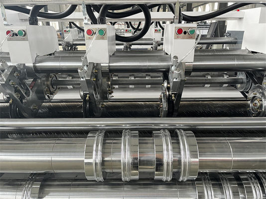 Máquina de ajuste eléctrico de hoja fina de corte de corte con alimentador manual