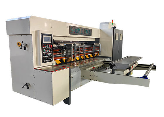 Máquina de corte por matrices rotativas de lámina de rollo multifunción de alimentación automática para la máquina de cartón corrugado