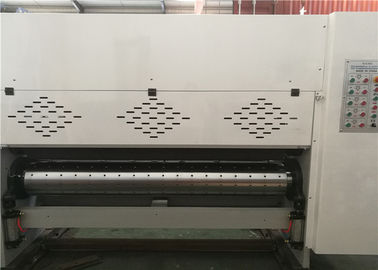 Máquina que corta con tintas rotatoria de la tinta inteligente de Flexo, maquinaria de la fabricación de cajas del cartón