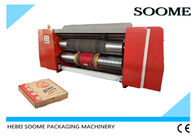 Máquina automática acanalada de la fabricación de cajas de la pizza de la máquina que corta con tintas y que arruga