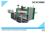 Enclavación de alimentación de costura del manual de la máquina de la caja horizontal del cartón para sostener productos pesados