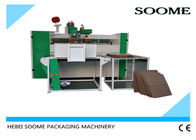 Enclavación de alimentación de costura del manual de la máquina de la caja horizontal del cartón para sostener productos pesados