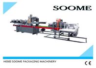 Máquina acanalada multifuncional de la fabricación de papel, empaquetadora de la caja auto del cartón