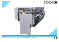 La carpeta de dos piezas 2000pcs/H Gluer de SPHX-2200B acanaló la máquina de fabricación de cartón