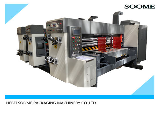 impresora automática Slotter Die Cutter de 1050*2000 160pcs/min Flexo para la caja de cartón